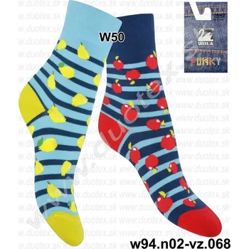 Pánské ponožky WOLA Veselé ponožky w94.n02-vz.068 Barva: W50, Velikost: 30-34(22-23)