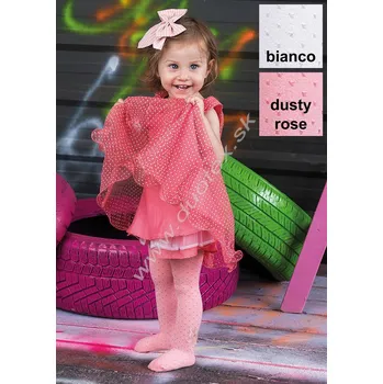 Dámské punčochy KNITTEX Punčochové kalhoty Nusia-baby3D Barva: bianco, Velikost: 92-98