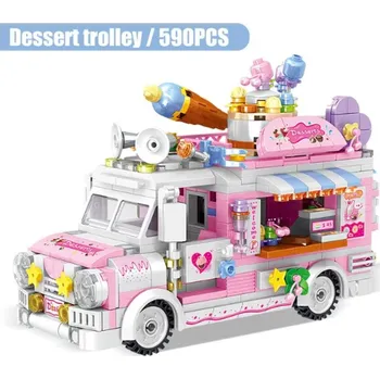 ostatní stavebnice Stavebnice - jídelní vůz (Food track) Varianta: Dessert trolley