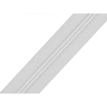 Zip spirálový No 5 metráž pro jezdce typu BX, barva 501 bílá