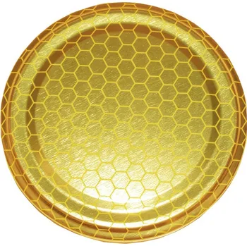 Víčka na sklenici na med TO 82 plástev zlaté