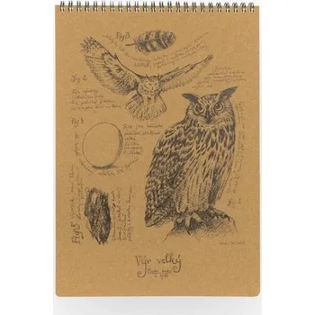 Blok EKO blok z recy papíru L - motiv Příroda