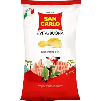 Slaná pochutina San Carlo chips Classic solené 50g