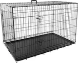 Klec pro psy FLAMINGO černá 120x76x82cm