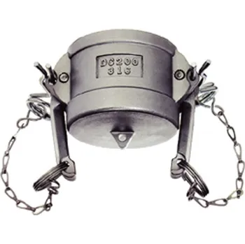 Hadicová spojka Lüdecke Spojka Kamlok SKK, nerez, záslepka DN65, NBR