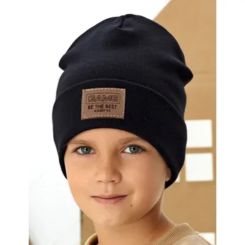 Čepice AJS Čepice AJS-48-134 Barva: A-čierna, Velikost: 48-50