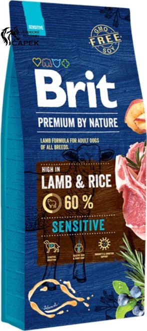 Granule Brit -PREMIUM BY NATURE: LAMB AND RICE SENSITIVE-