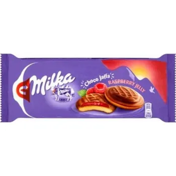 Cukrovinka Milka Choco Jaffa Raspberry Jelly 147 g