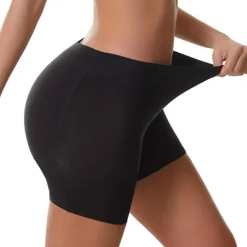 Stahovací kalhotky XBRA Push up tvarovací šortky Hip Enhancer černé - L