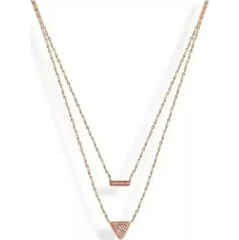 Náhrdelník Victoria VBKACA82649 náhrdelník růžovým kamenem Gold
