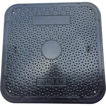 Čistička odpadních vod Poklop plastový KOMPOZIT 700 x 700 mm, A 15 - vodotěsný