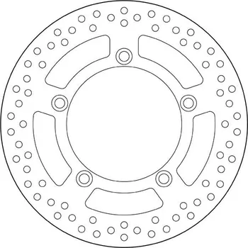 Brzdový kotouč Brzdový kotouč BREMBO Oro Fix - 68B407B4 SUZUKI AN 650 Burgman (Executive) 2004-2012