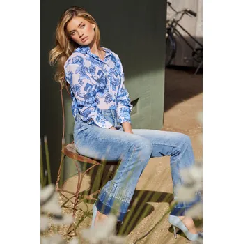 TOP MONARI 408861 MODRÝ Velikost: 36