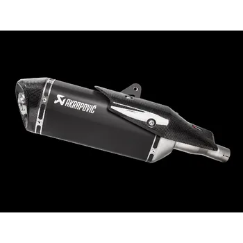 Výfuk pro motocykl Výfuk / koncovka Akrapovic Slip-on black, Honda Forza / X-ADV 750 Euro 5 (21-) S-H7SO4-HRTBL
