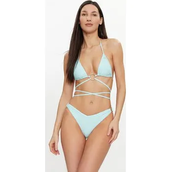 Dámské plavky Guess Vrchní část bikin E4GJ45 MC04R Světle modrá L