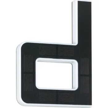 Venkovní osvětlení Paulmann 94653 solární domovní číslo, písmeno D s vyměnitelnou baterií LED 0,2W 3000K, výška 23cm, IP44