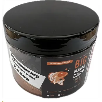 Boilies Big mama carp Boilies Boostrované Crazy Food Losos dóza 20 mm 500 ml