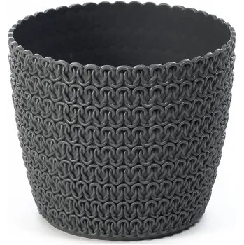 Květináč Lamela LAMELA, květináč MAGNOLIA JERSEY 220 mm, antracit