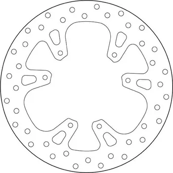 Brzdový kotouč Brzdový kotouč BREMBO Oro Fix - 68B40796 HONDA CRF 250 RX 2004-2007