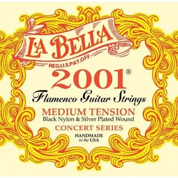 Strunný nástroj LaBella 2001 L-2001FM, Struny na klasickou kytaru/flamenco