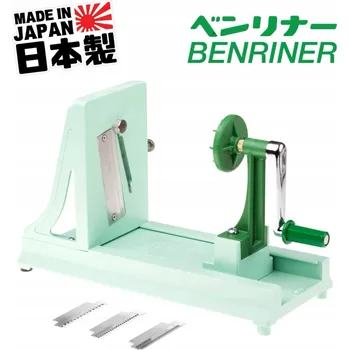 Kráječ zeleniny Kráječ na zeleniny Benriner horizontální spirálový, zelený