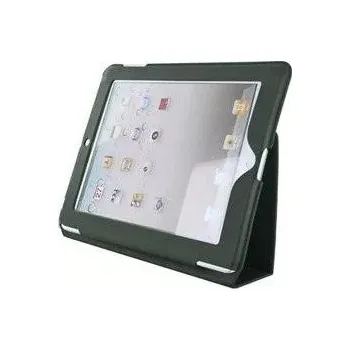 Pouzdro na tablet 4World Pouzdro s nohou pro New iPad, slim, černý, 08390