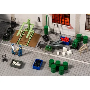 Modelářství AUHAGEN 41682 H0 Stavebnice - vybavení autoservisu AU41682