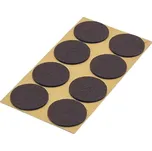 In-Design Filcové podložky pod nábytek průměr 30 mm - různé barvy Filcové podložky - barva: hnědá