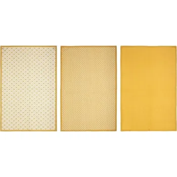 Utěrka KUCHYŇSKÉ UTERKY ŽLUTÉ bavlněné 45x70 cm 3 ks