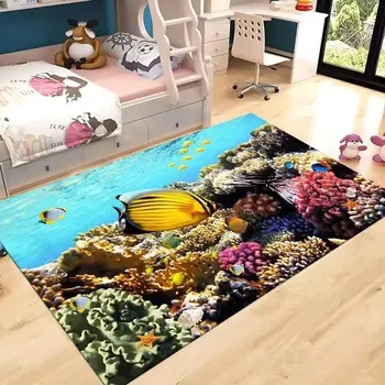 Koberec Dětský koberec s delfíny do koupelny - 18,40 x 120 cm 16 x 47 palců