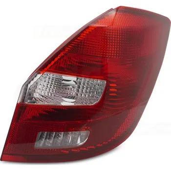 Zadní světlomet TUNING-TEC Zadní světlo Škoda Fabia 07-14 červené/bílé, pravé TYC