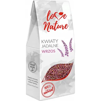 Jedlá dekorace na dort Sušené květy vřesu 20 g - Jedlé květy