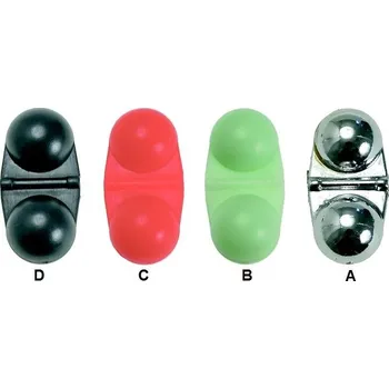 Signalizace záběru ICE fish Zvuková chrastítka - A - stříbrná