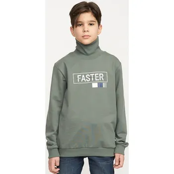 Chlapecká mikina Chlapecká mikina Faster - khaki 146