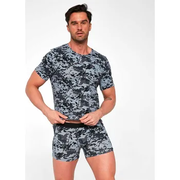 Pánské tričko Pánské tričko Cornette Military 294/01 Barva: Šedá, Velikost: M