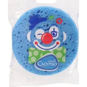 Koupelová houba Klaun Calypso modrá