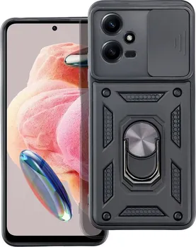 Pouzdro na mobilní telefon Forcell Slide Armor pro Xiaomi Redmi Note 12 5G/Poco X5 černé