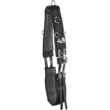 Umbria Equitazione Obřišník lonžovací Supeior Umbria Equitazione, černý COB