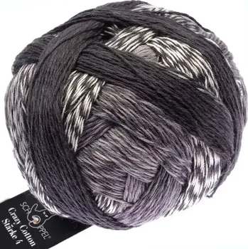Příze Schoppel Wolle Crazy Cotton Stärke 4 2439 Mondfahrt (Příze Crazy Cotton Stärke 4 2439_ Mondfahrt)