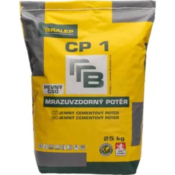 Stavební materiál Cementový potěr CP1 25 kg Bralep