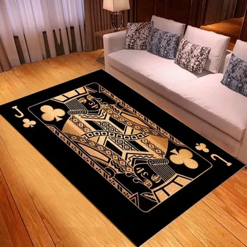 Koberec Koberec s motivem karetní hry do koupelny - 14,40 x 120 cm 16 x 47 palců