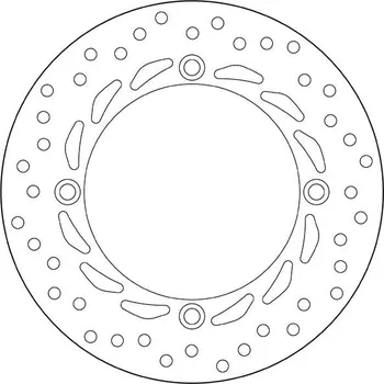 Brzdový kotouč Brzdový kotouč BREMBO Oro Fix - 68B407A5 HONDA XL 700 V Transalp 2008-2012