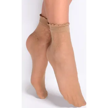 Dámské punčochy Silonkové ponožky Gabriella Bea Code 697 Barva: Béžová, Velikost: UNI