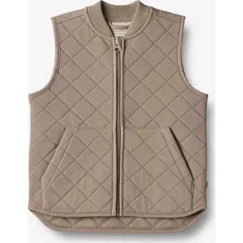 Kojenecká bunda Dětská termo vesta Gilet Ede beige stone WHEAT Velikost: 152