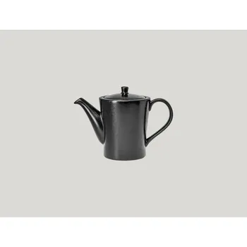 Konvička na mléko RAK Konvička na kávu s pokličkou 35 cl – černá | RAK Porcelain, EDCP35