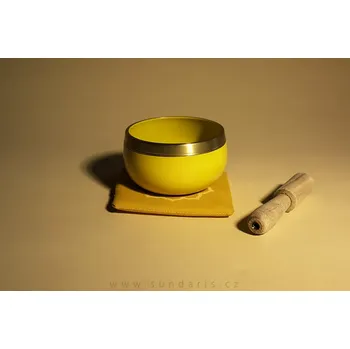 Tibetská Mísa Manipura Čakra Dárkový Set v Krabičce