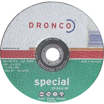 Brusný kotouč Brusivo nezařazené Kotouč brusný 180x10x22,2 ocel DRONCO - OS-BR10072