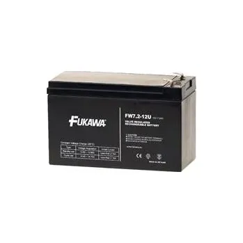 Záložní zdroj FUKAWA akumulátor FW 7,2-12 F2U (12V; 7,2Ah; faston F2-6,3mm; životnost 5let) FW7.2-12(28W)_250