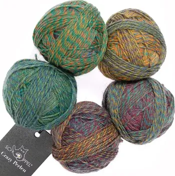 Příze Schoppel Wolle Crazy Perlen 2587 Omnichord (Vlněná příze Crazy Perlen 2587 Omnichord)