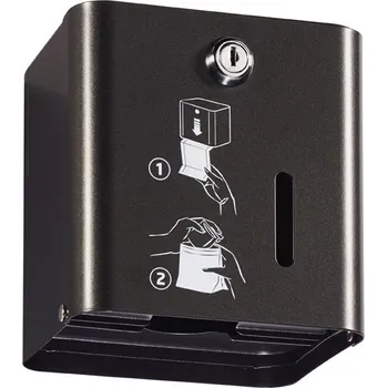 Rossignol SAS Zásobník hygienických sáčků Rossignol Manga 58108, černý, náplň 200 ks, uzamykatelný, ROS58108